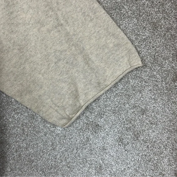 Pure Jill Sweater Womens Medium Petite Beige Kimono Pullover Cotton Blend-4284 - Picture 2 of 11